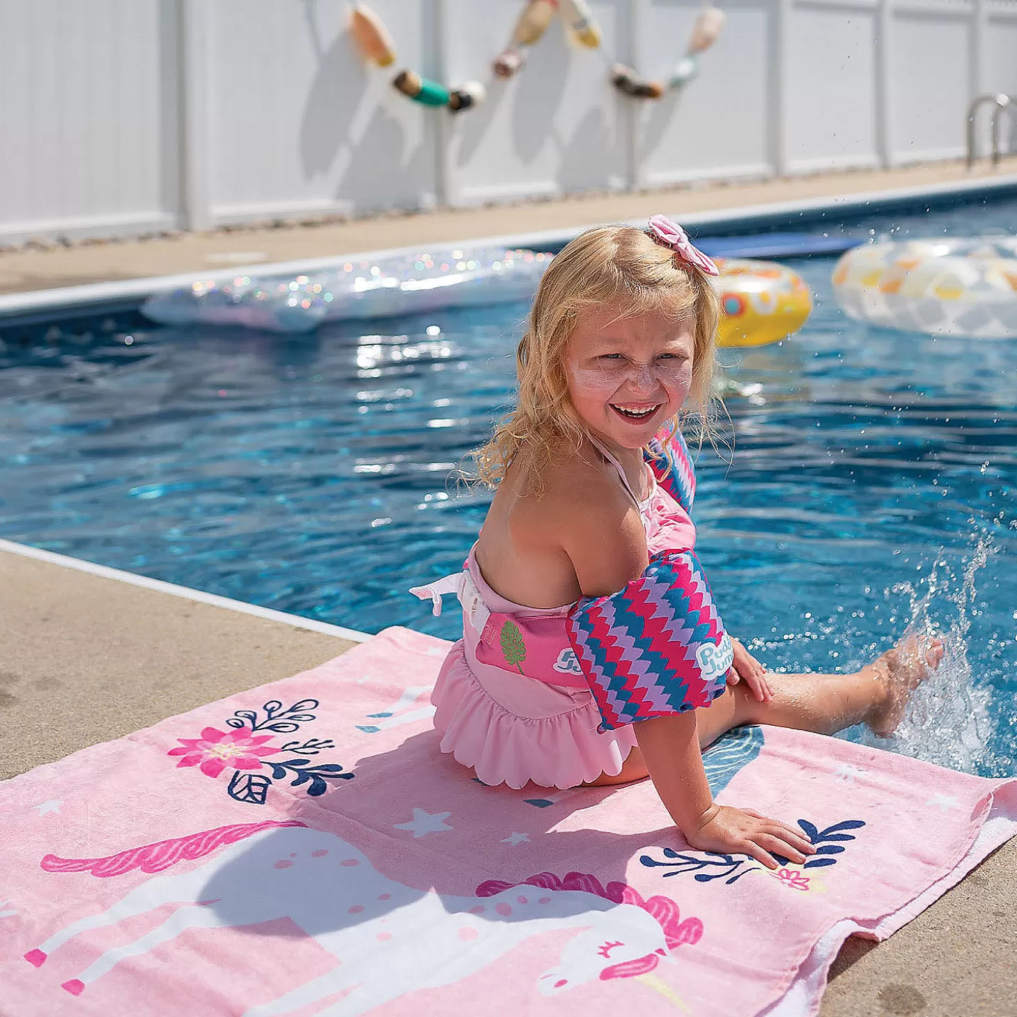Best Wildkin Magical Unicorns 100% Cotton Beach Towel Water Toys