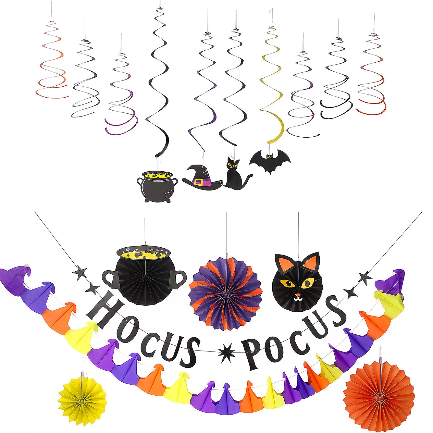 Online Witch Halloween Party Decorating Kit - 17 Pc. Halloween Fun Kits