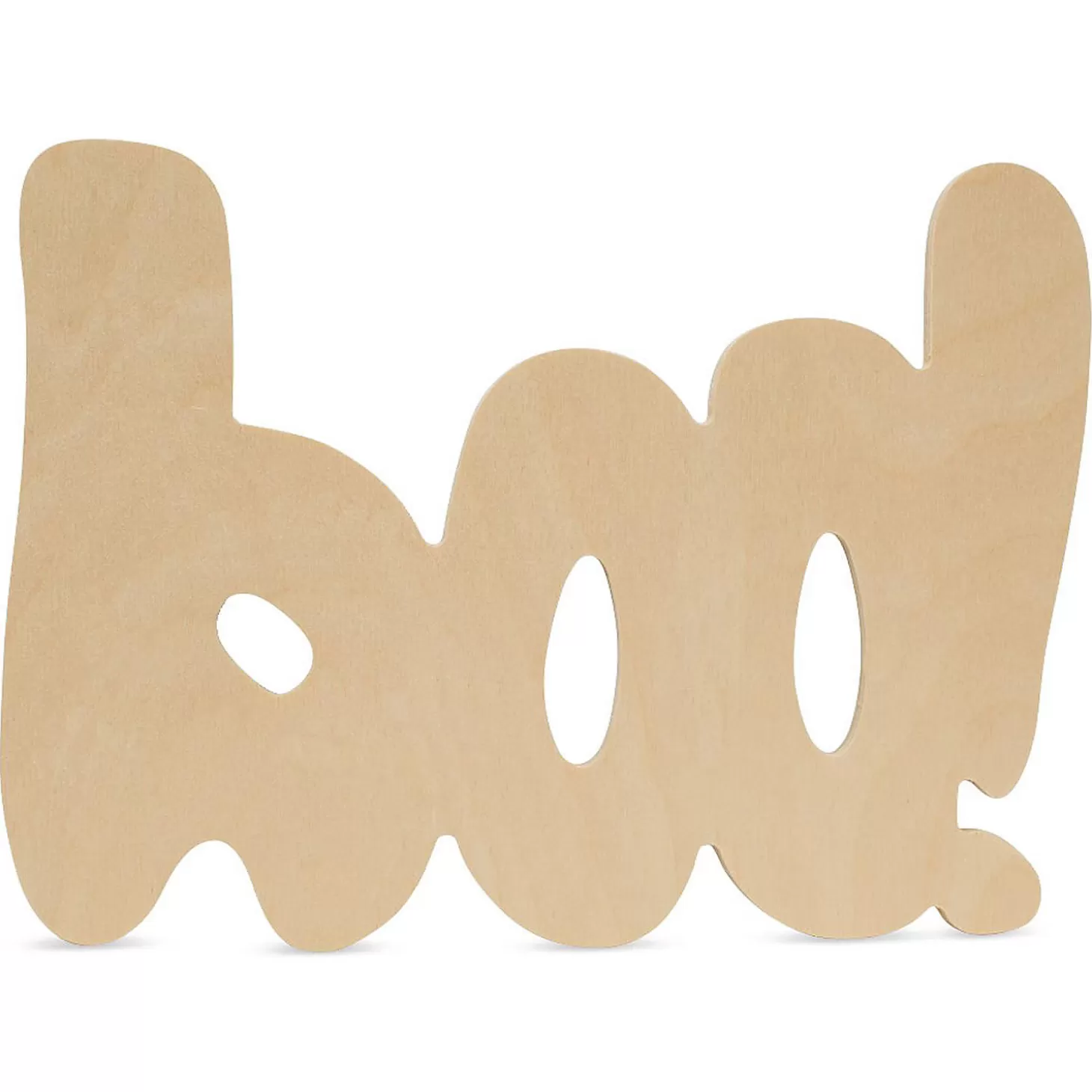 Sale Woodpeckers Crafts, Diy Unfinished Wood 12" Boo Cutouts, Pack Of 12 Diy Adult Crafts