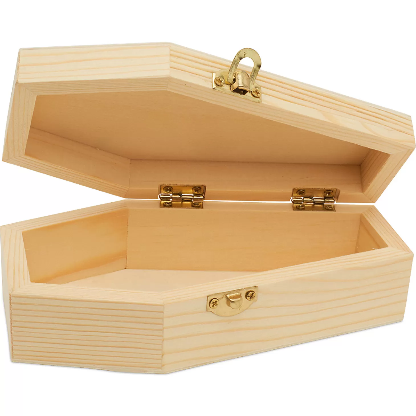 Shop Woodpeckers Crafts, Diy Unfinished Wood 6" Coffin, Pack Of 6 Diy Adult Crafts