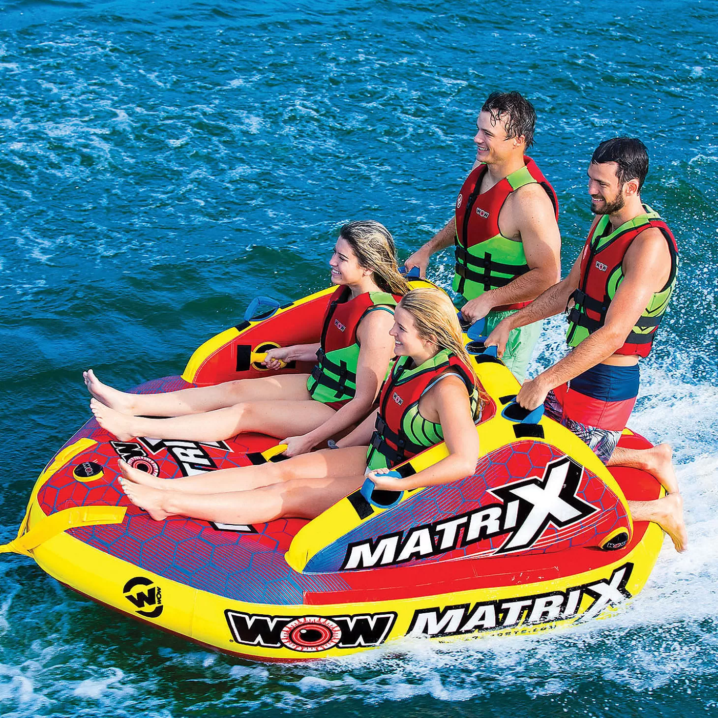 Shop Wow Matrix 1-4 Person Towable Water Toys